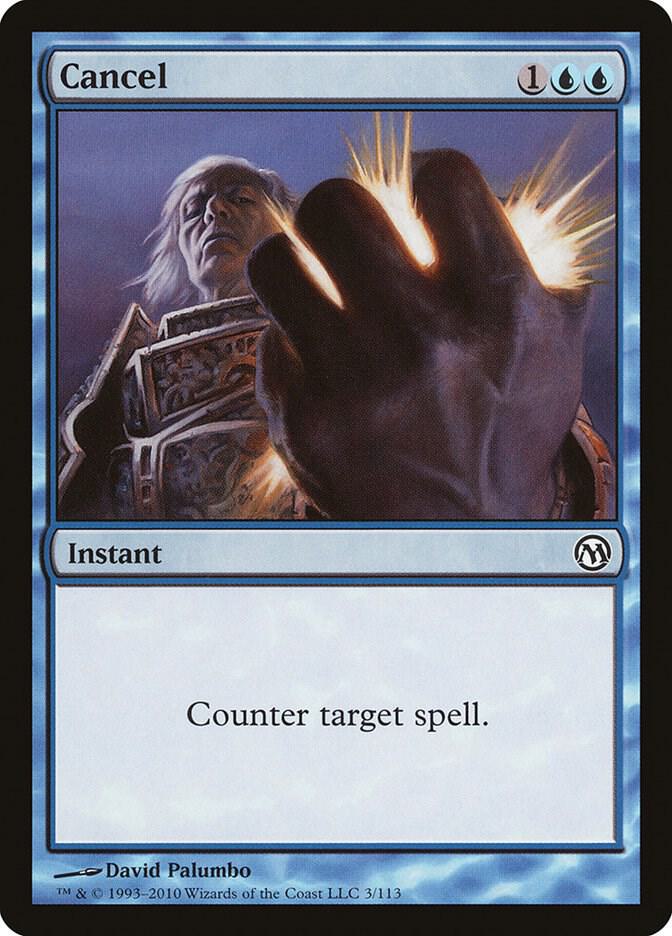 Cancel 3 card from Duels of the Planeswalkers
