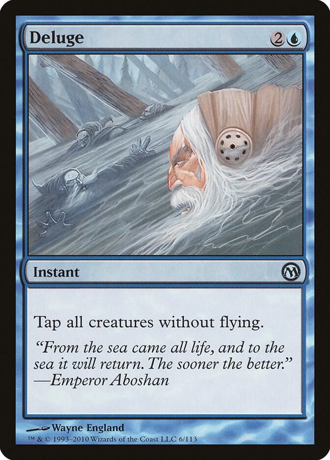 Deluge 6 card from Duels of the Planeswalkers
