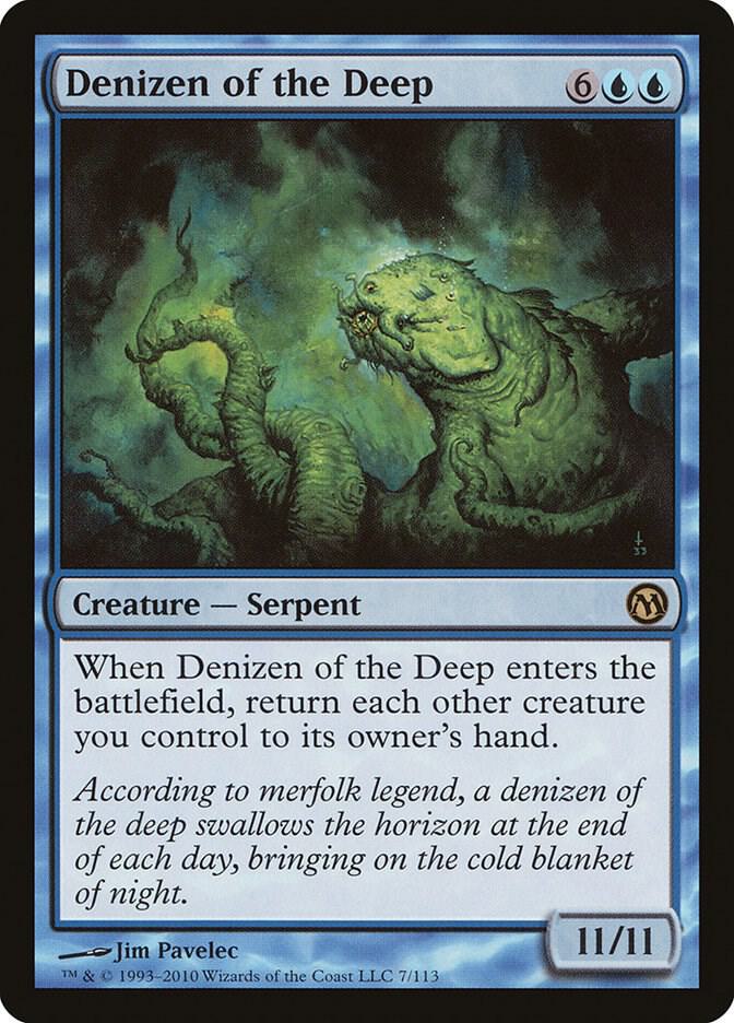 Denizen of the Deep 7 card from Duels of the Planeswalkers