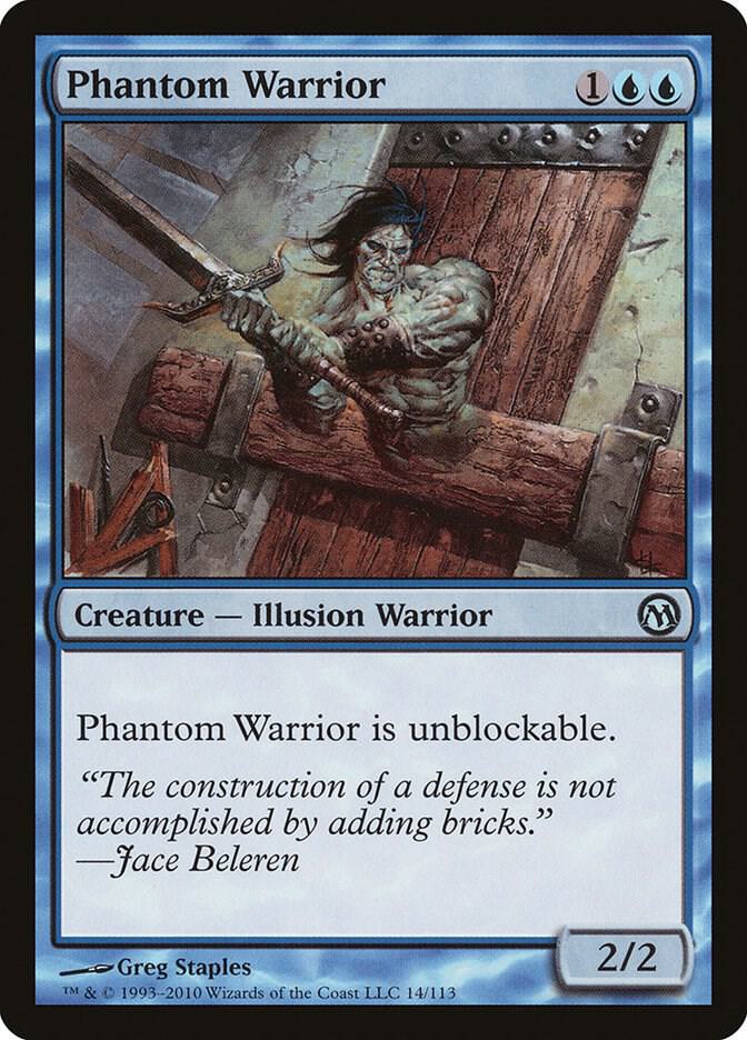 Phantom Warrior 14 card from Duels of the Planeswalkers