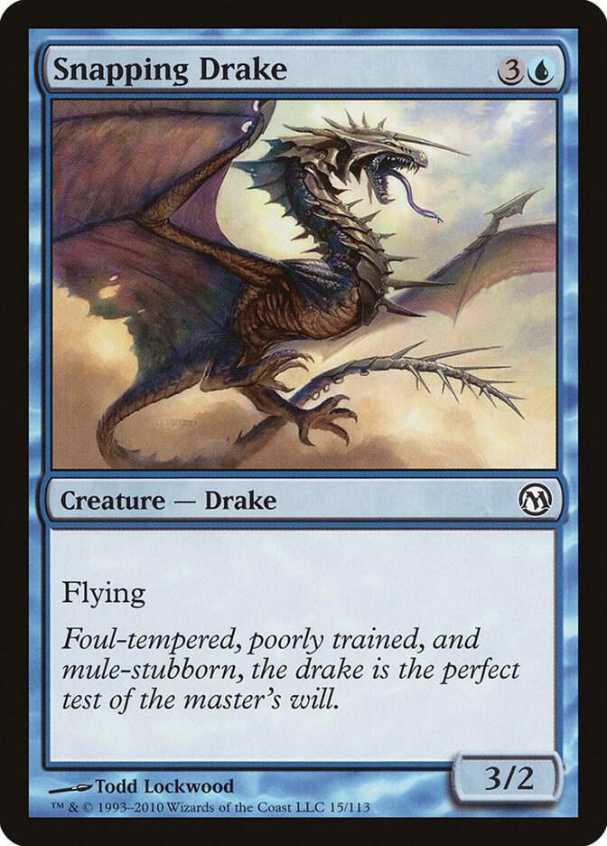 Snapping Drake 15 card from Duels of the Planeswalkers