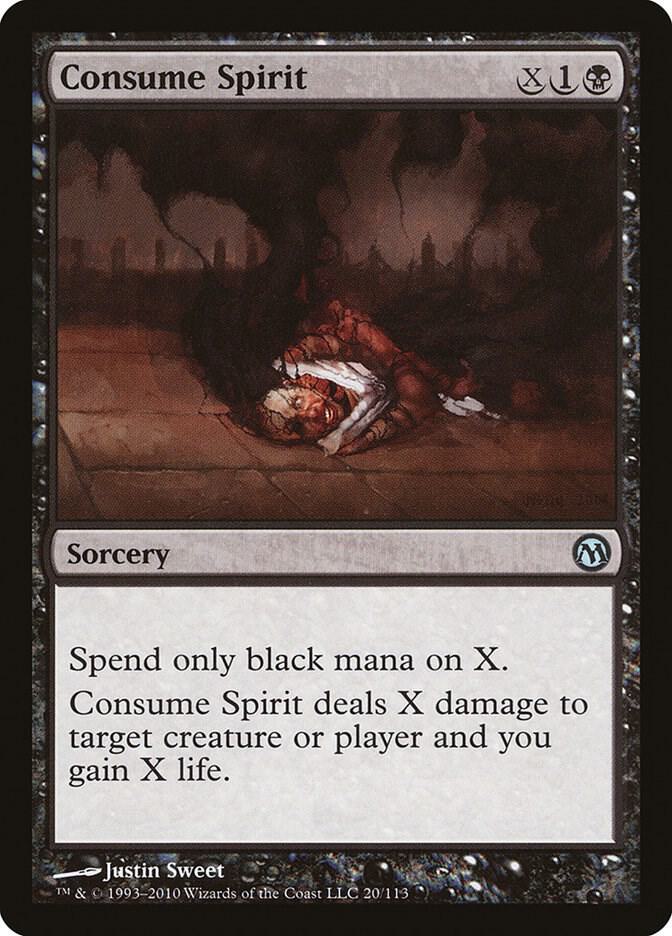Consume Spirit 20 card from Duels of the Planeswalkers