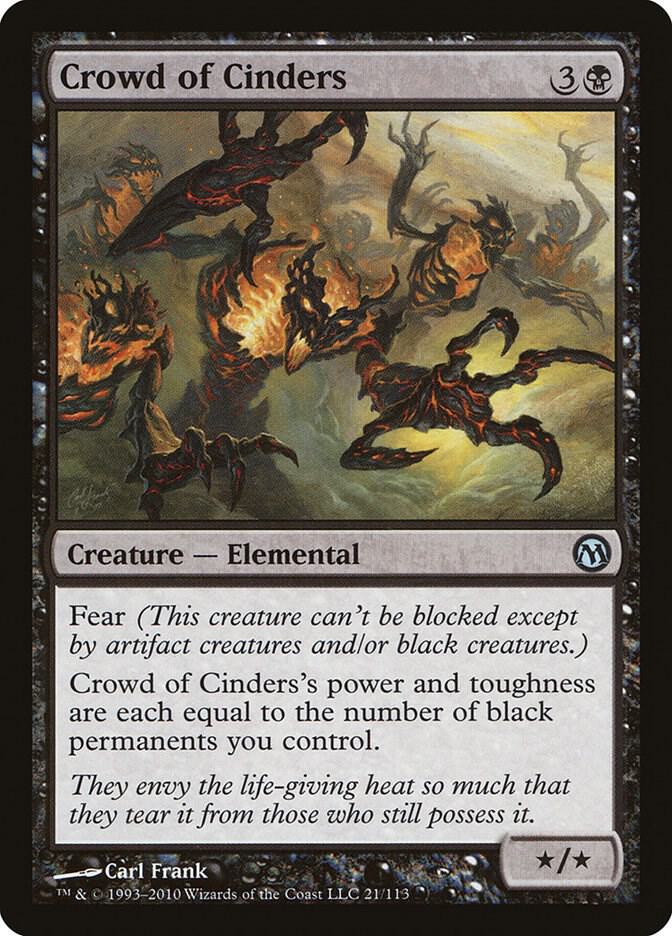 Crowd of Cinders 21 card from Duels of the Planeswalkers