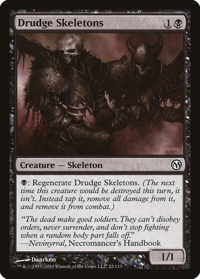 Drudge Skeletons 22 card from Duels of the Planeswalkers