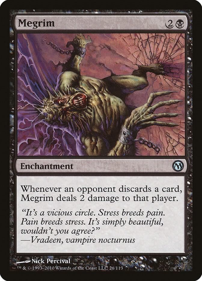 Megrim 26 card from Duels of the Planeswalkers