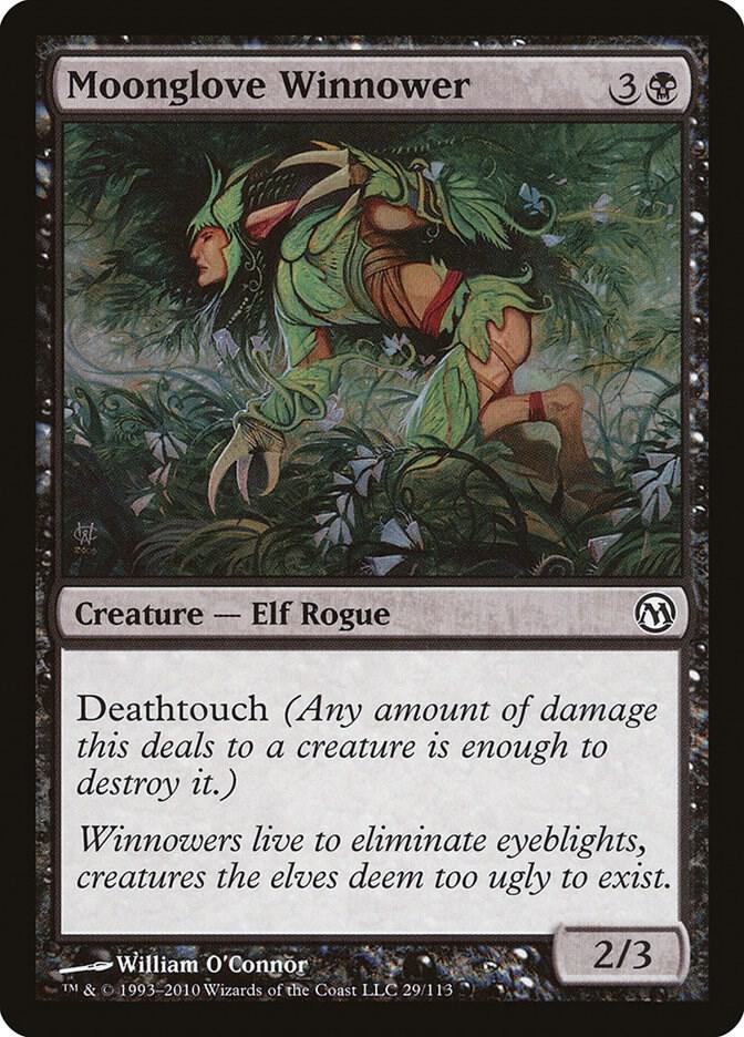 Moonglove Winnower 29 card from Duels of the Planeswalkers