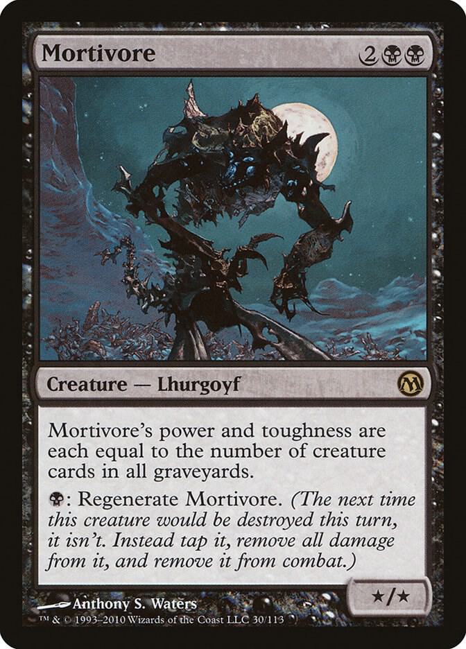 Mortivore 30 card from Duels of the Planeswalkers