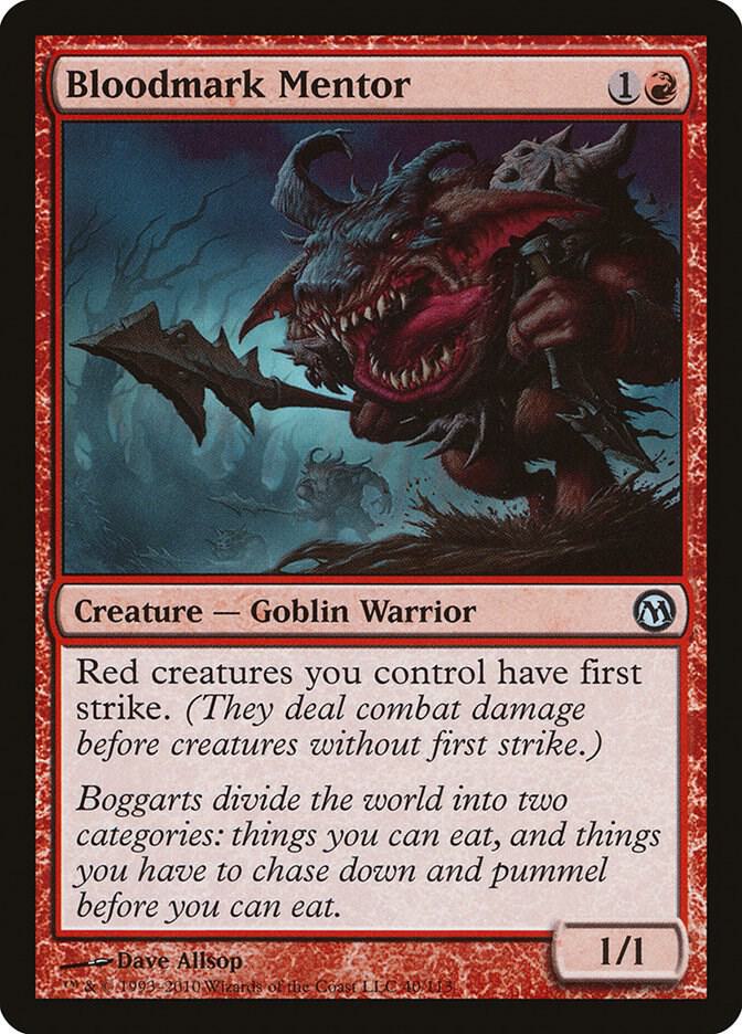 Bloodmark Mentor 40 card from Duels of the Planeswalkers