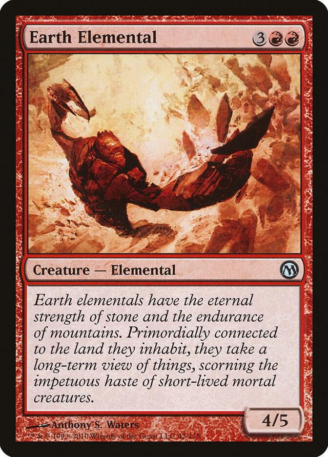 Earth Elemental 42 card from Duels of the Planeswalkers
