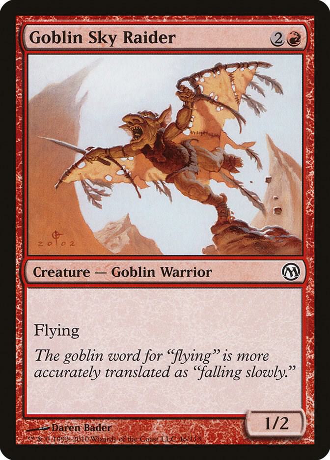 Goblin Sky Raider 46 card from Duels of the Planeswalkers
