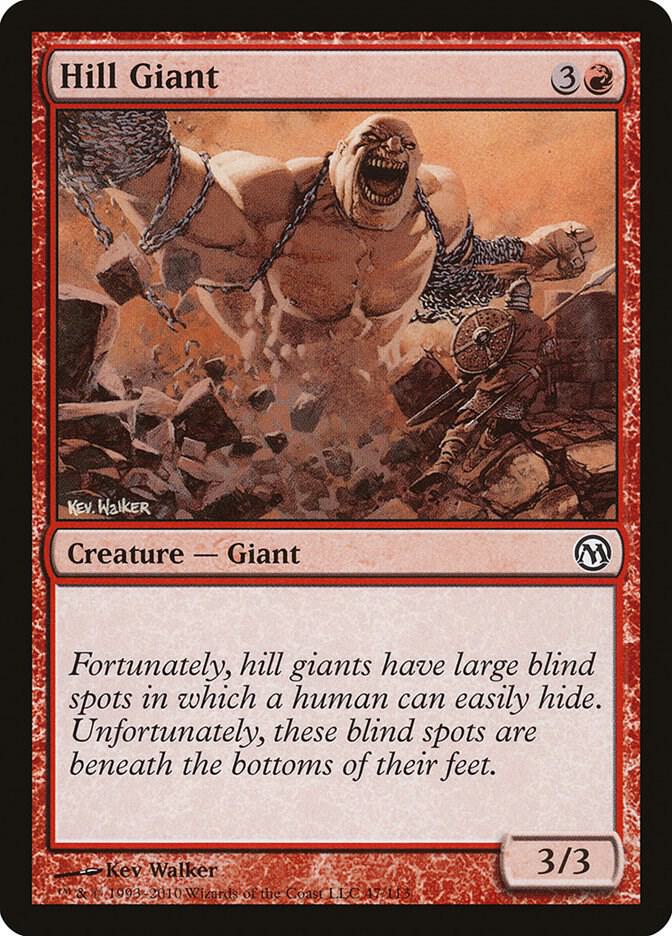 Hill Giant 47 card from Duels of the Planeswalkers