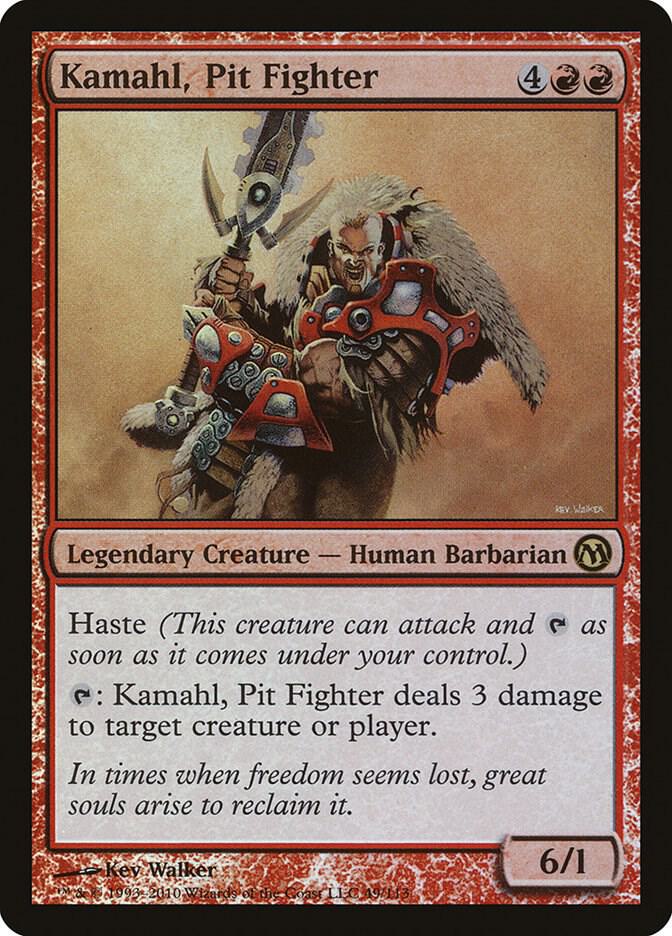 Kamahl, Pit Fighter 49 card from Duels of the Planeswalkers