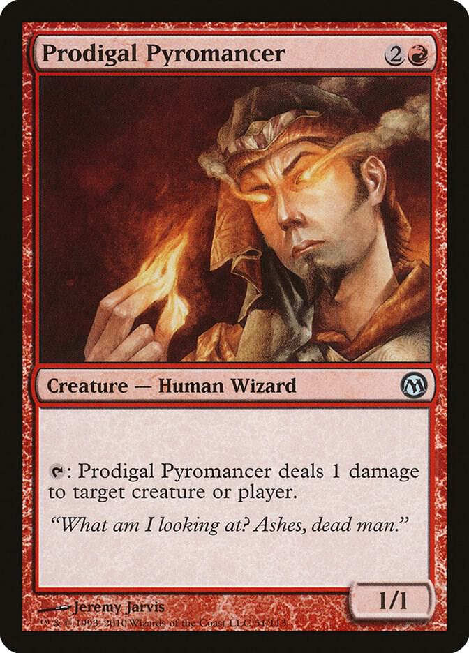 Prodigal Pyromancer 51 card from Duels of the Planeswalkers