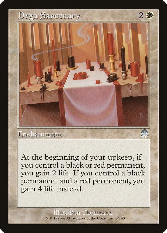 Dega Sanctuary 5 card from Apocalypse