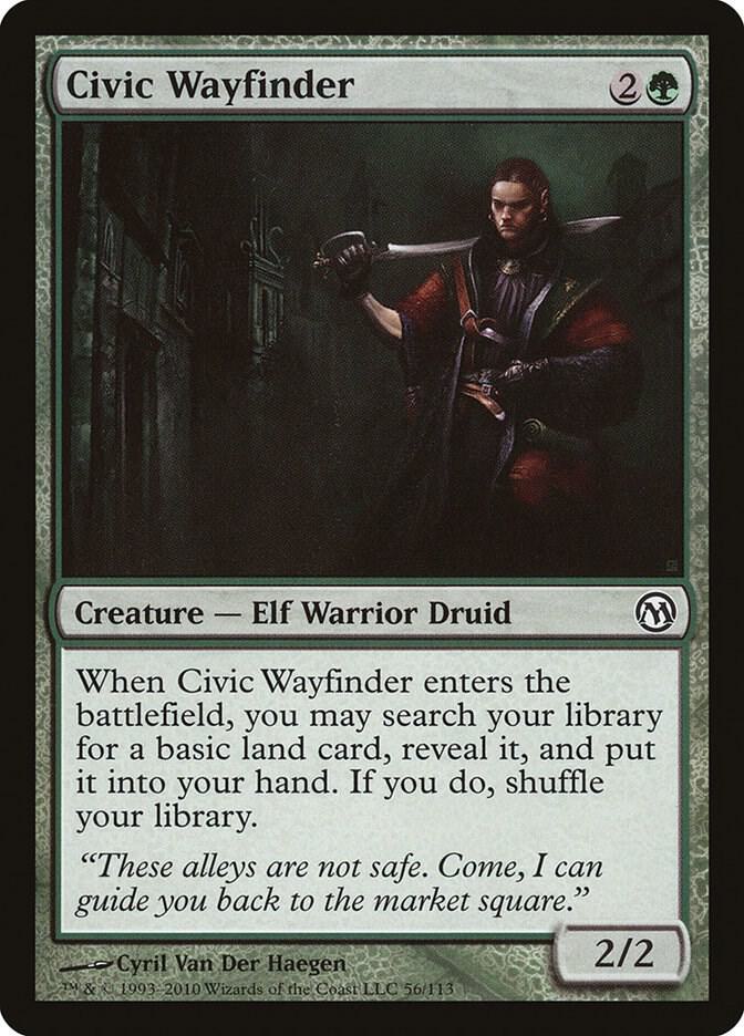 Civic Wayfinder 56 card from Duels of the Planeswalkers