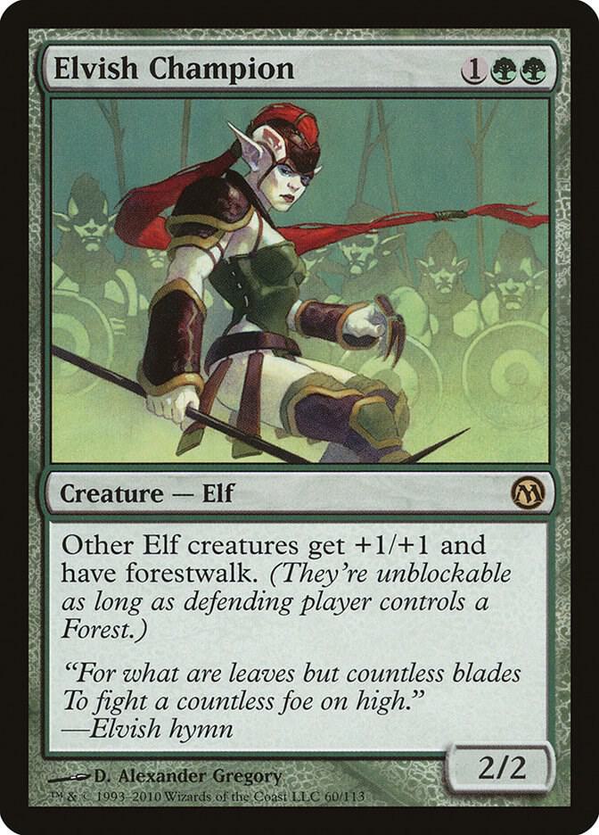 Elvish Champion 60 card from Duels of the Planeswalkers
