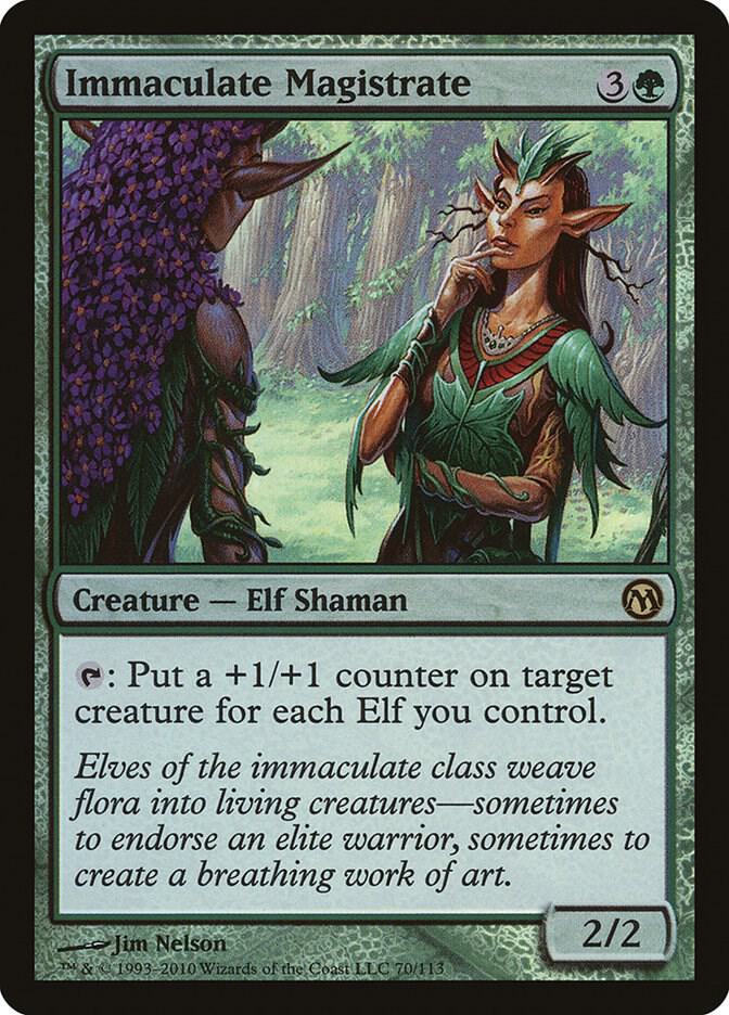 Immaculate Magistrate 70 card from Duels of the Planeswalkers