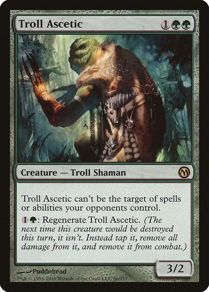 Troll Ascetic 86 card from Duels of the Planeswalkers