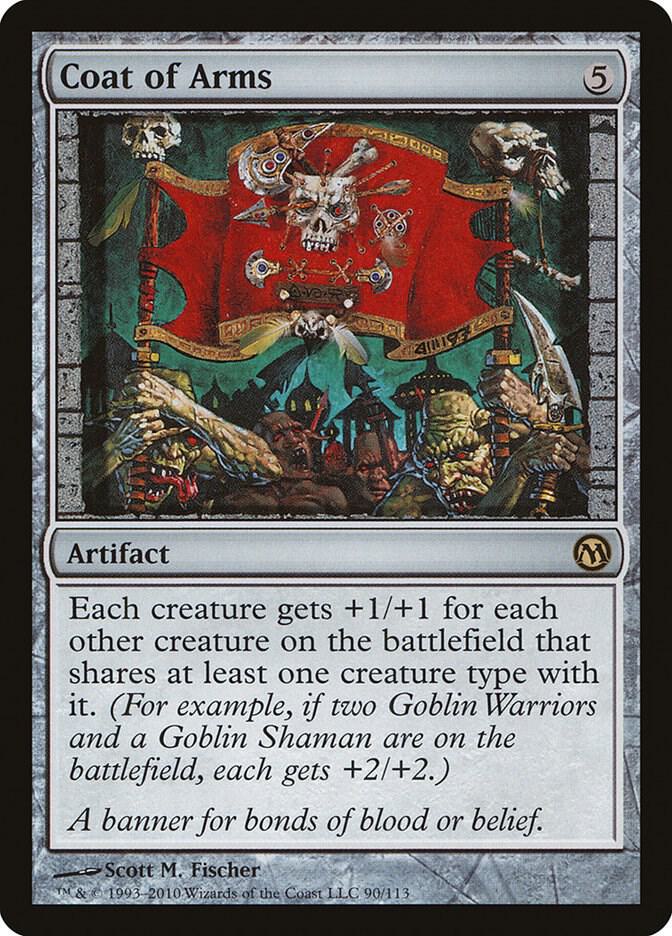 Coat of Arms 90 card from Duels of the Planeswalkers