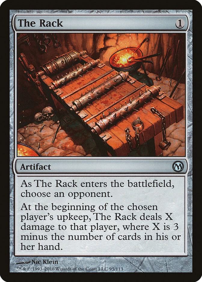 The Rack 95 card from Duels of the Planeswalkers