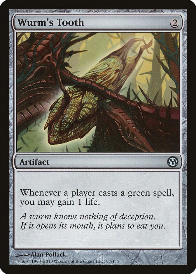 Wurm's Tooth 97 card from Duels of the Planeswalkers