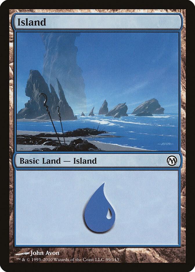 Island 99 card from Duels of the Planeswalkers