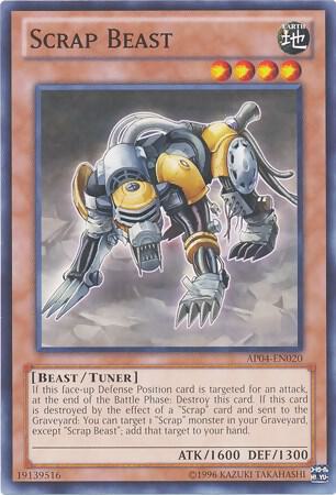 Scrap Beast AP04-EN020 card from Astral Pack 4
