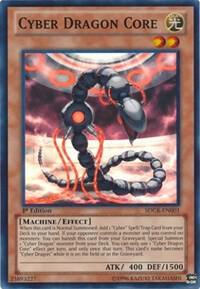Cyber Dragon Core SDCR-EN001 card from Structure Deck: Cyber Dragon Revolution