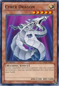 Cyber Dragon (White) SDCR-EN003 card from Structure Deck: Cyber Dragon Revolution
