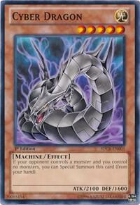 Cyber Dragon (Black) SDCR-EN003 card from Structure Deck: Cyber Dragon Revolution