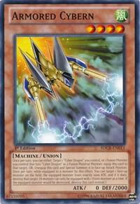 Armored Cybern SDCR-EN011 card from Structure Deck: Cyber Dragon Revolution