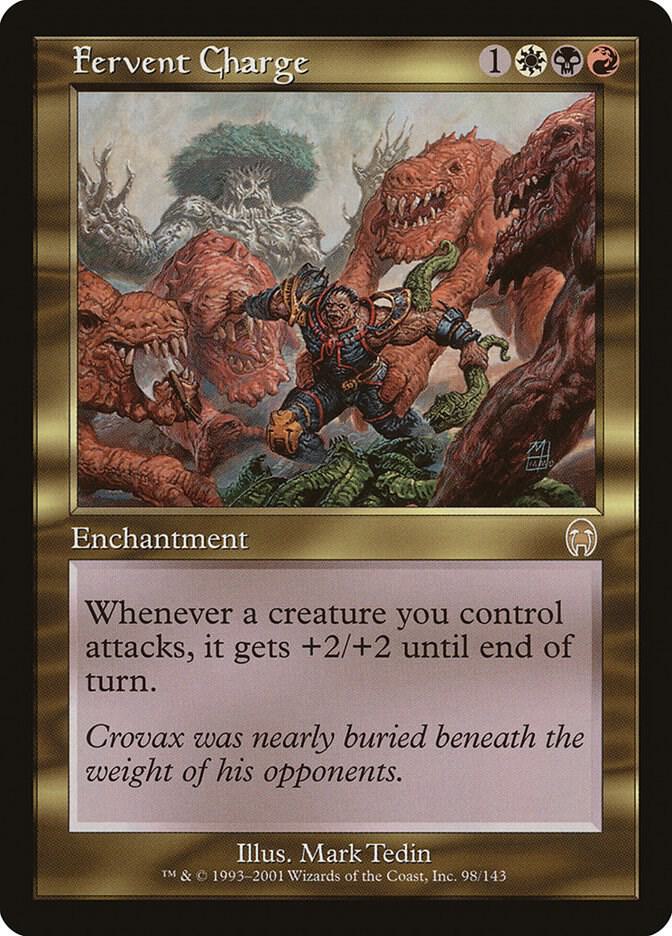 Fervent Charge 98 card from Apocalypse