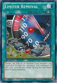 Limiter Removal SDCR-EN023 card from Structure Deck: Cyber Dragon Revolution