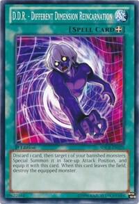 D.D.R. - Different Dimension Reincarnation SDCR-EN025 card from Structure Deck: Cyber Dragon Revolution