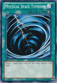 Mystical Space Typhoon SDCR-EN026 card from Structure Deck: Cyber Dragon Revolution