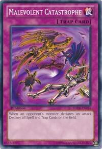 Malevolent Catastrophe SDCR-EN034 card from Structure Deck: Cyber Dragon Revolution