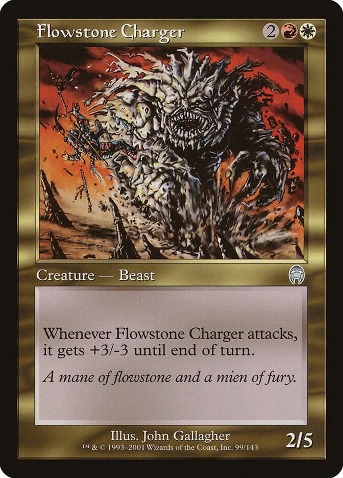 Flowstone Charger 99 card from Apocalypse