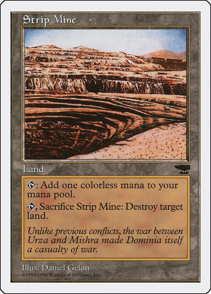 Strip Mine card from Anthologies