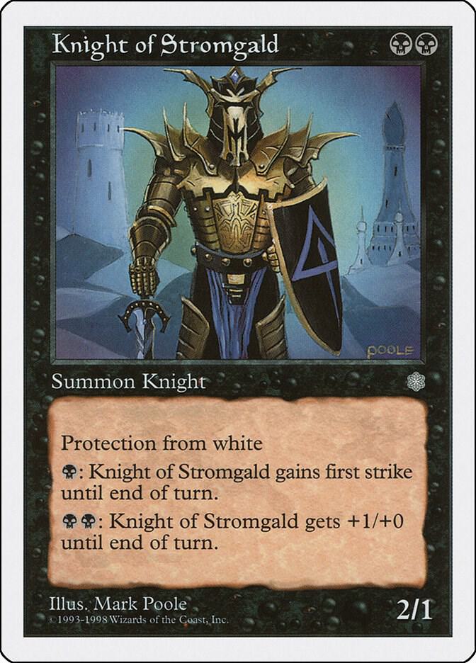 Knight of Stromgald card from Anthologies