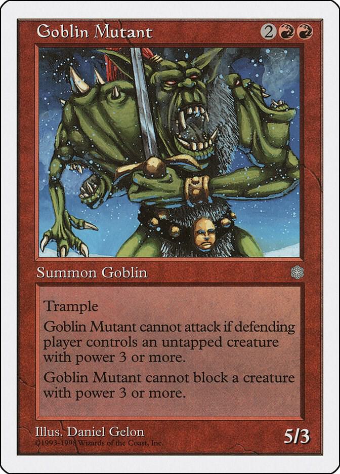 Goblin Mutant card from Anthologies