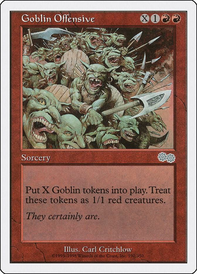 Goblin Offensive 192 card from Anthologies