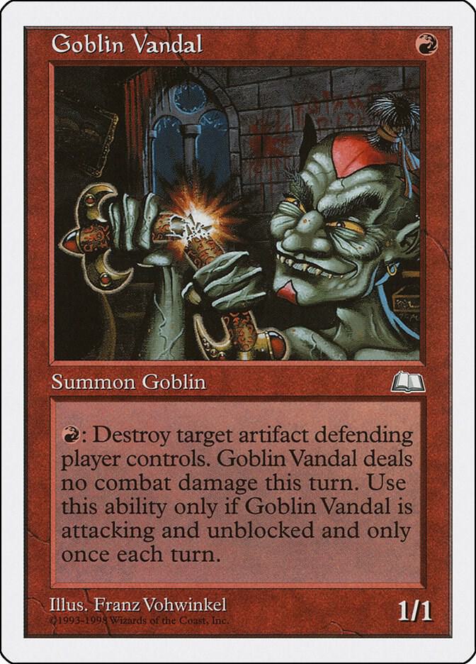 Goblin Vandal card from Anthologies