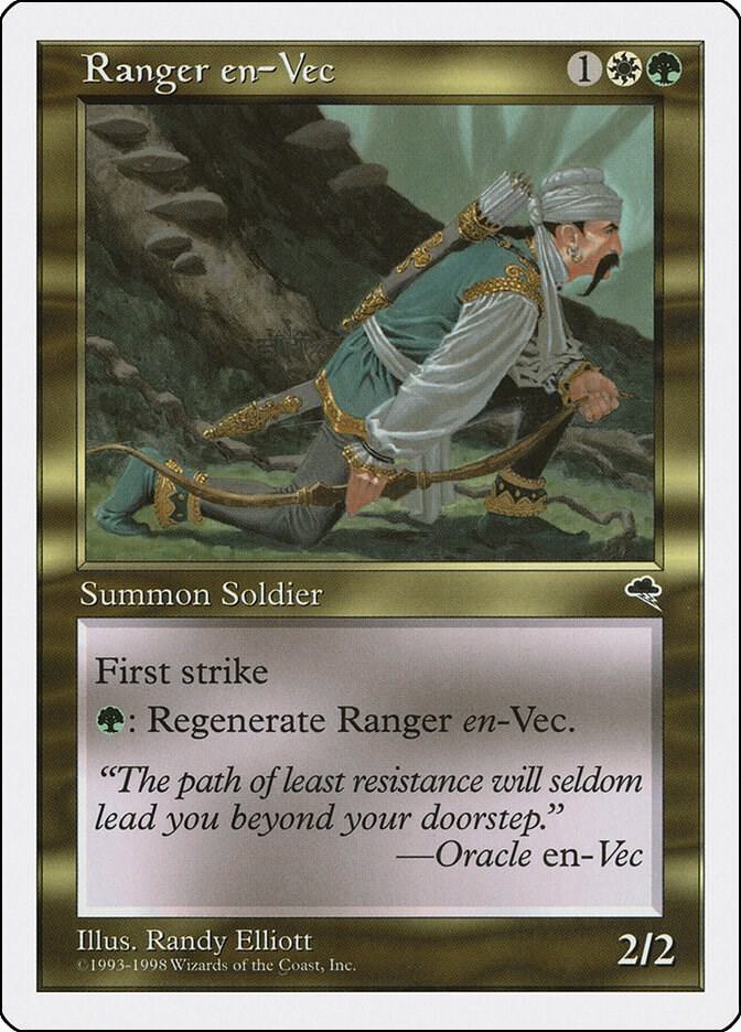 Ranger en-Vec card from Anthologies