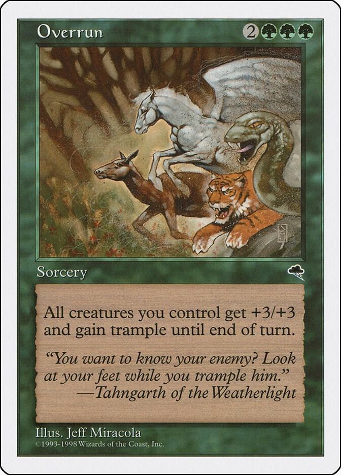 Overrun card from Anthologies