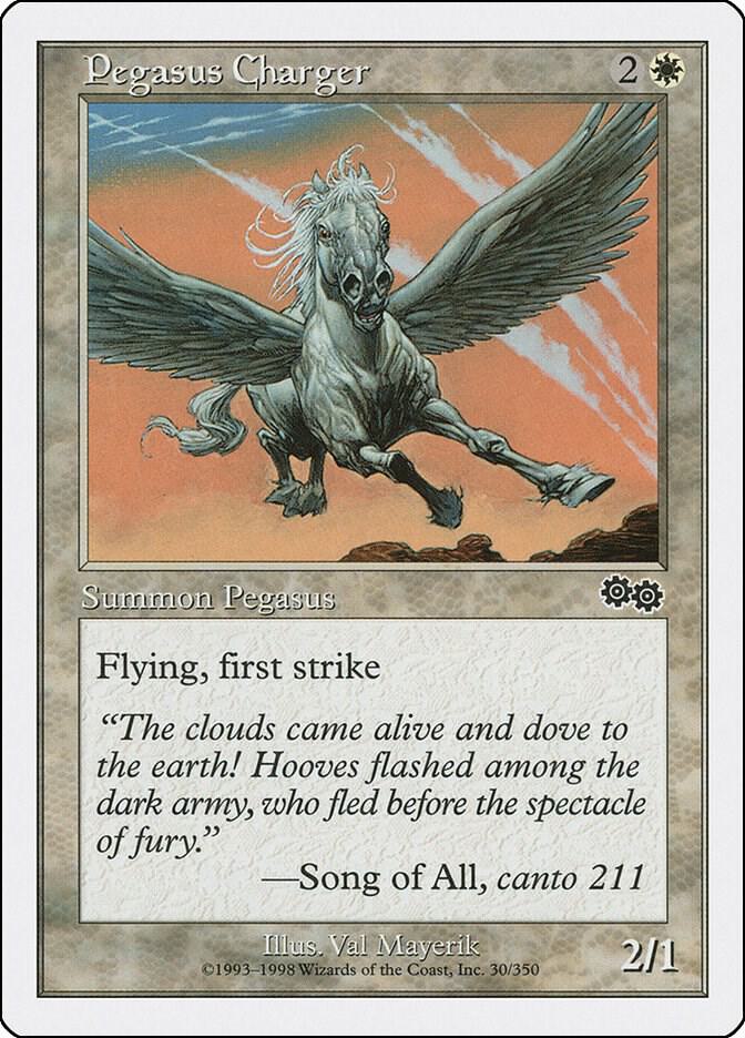 Pegasus Charger 30 card from Anthologies
