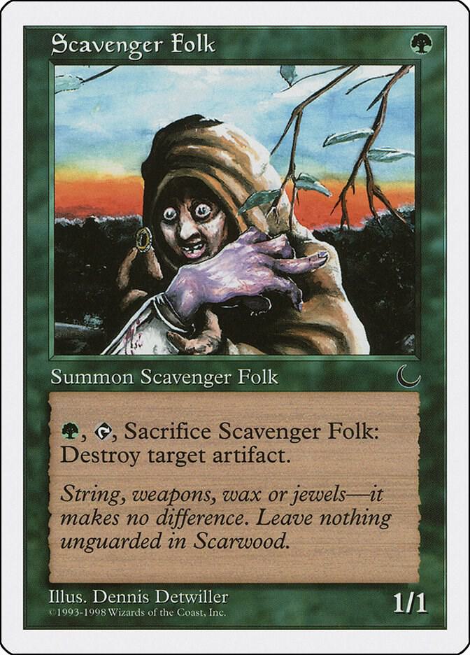 Scavenger Folk card from Anthologies