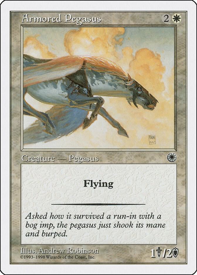 Armored Pegasus card from Anthologies