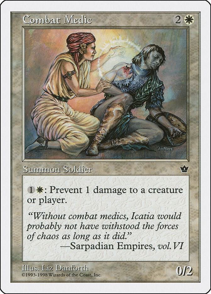 Combat Medic card from Anthologies
