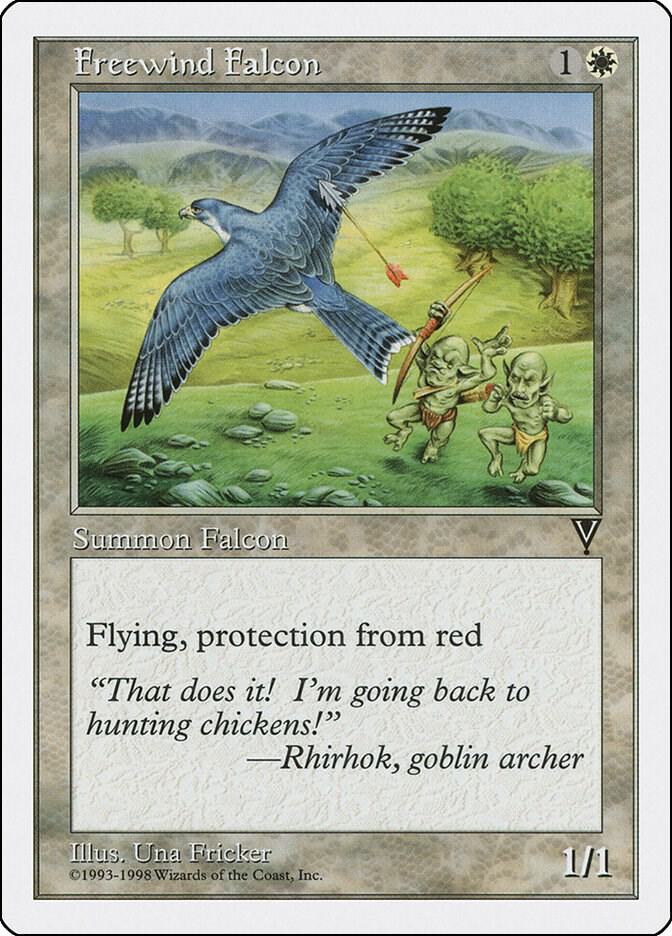 Freewind Falcon card from Anthologies