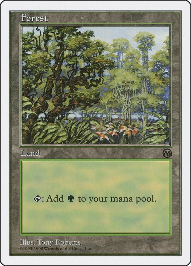 Forest (Arena) card from Anthologies